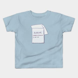 To-do list Kids T-Shirt
